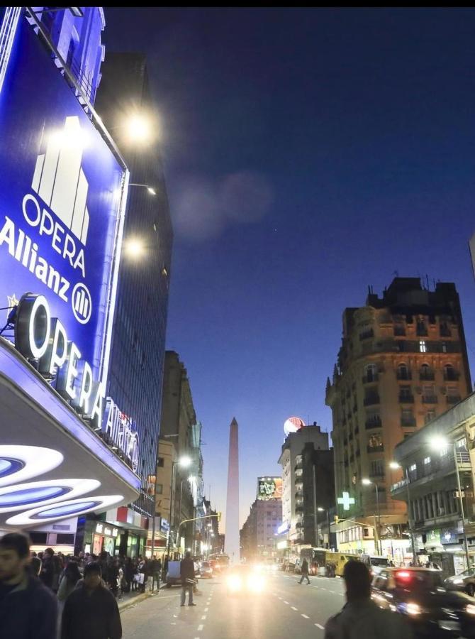 Que Mejor Vista Del Obelisco Piso A La Calle Corrientes Буэнос-Айрес Экстерьер фото