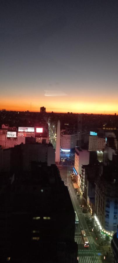 Que Mejor Vista Del Obelisco Piso A La Calle Corrientes Буэнос-Айрес Экстерьер фото