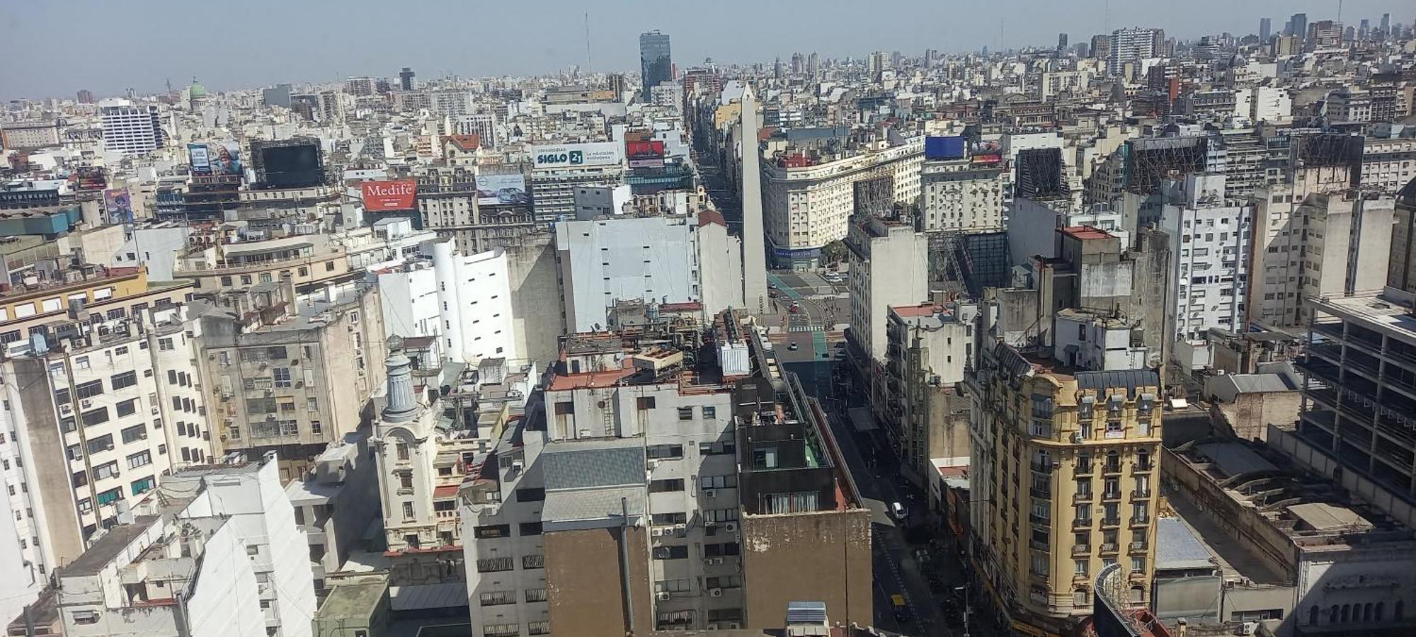 Que Mejor Vista Del Obelisco Piso A La Calle Corrientes Буэнос-Айрес Экстерьер фото