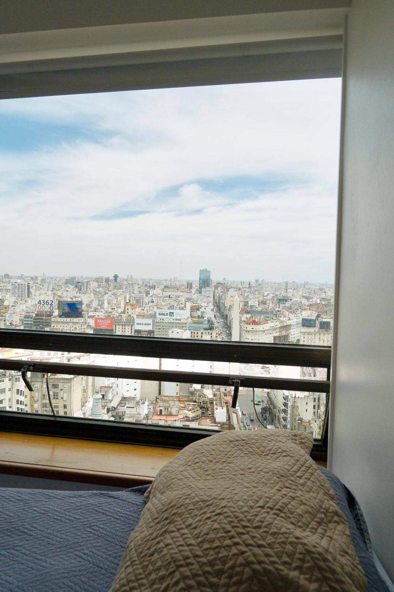 Que Mejor Vista Del Obelisco Piso A La Calle Corrientes Буэнос-Айрес Экстерьер фото