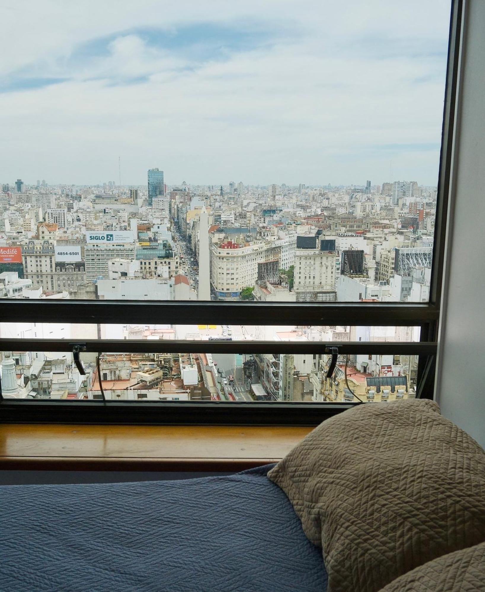 Que Mejor Vista Del Obelisco Piso A La Calle Corrientes Буэнос-Айрес Экстерьер фото